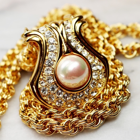 VINTAGE KENNETH LANE FRANCE WORLD TOUR NECKLACE - Picture 10 of 16